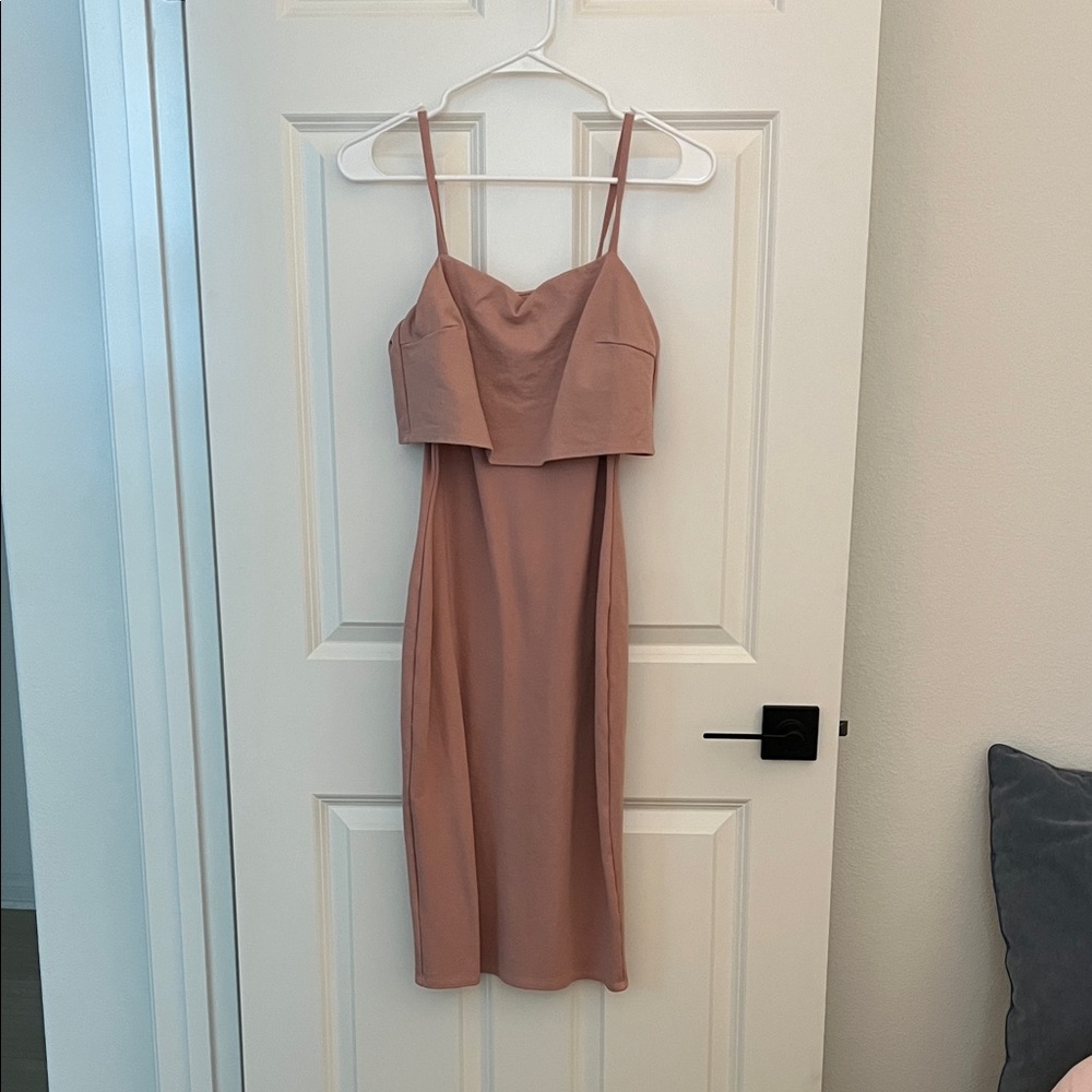 Soprano Blush Midi Dress
